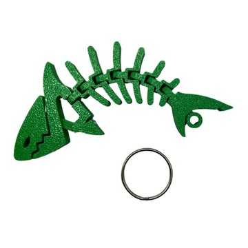 ZAWIESZKA BRELOK FLEXI REKIN KOLOR ZIELONY KEYRAMBIT TIKTOK SPINNER