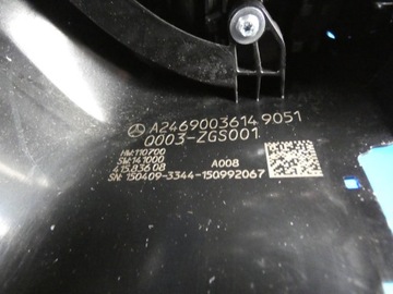 MERCEDES A W176 W246 CLA W117 PŘEPÍNAČ KOMBINOVANÝ PÁSEK ULOŽENÍ AIR NÁDRŽ