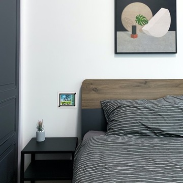 БЕСПРОВОДНАЯ ПОГОДНАЯ СТАНЦИЯ ГИГРОМЕТР ТЕРМОМЕТР