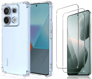 Etui A-SHOCK BUMPER do Xiaomi Redmi Note 13 PRO 5G | CASE + 2x SZKŁO 9H