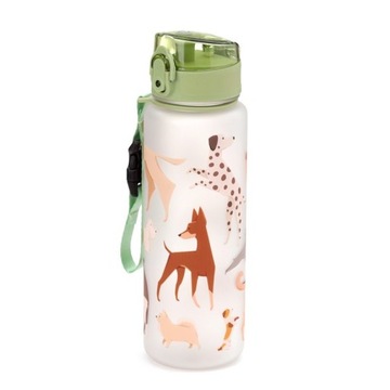 PIESKI RÓZNE bidon niekapek butelka BPA free 600ml