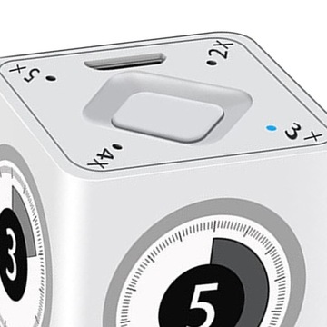 Timer with Blue Light Portable Counter Kitchen