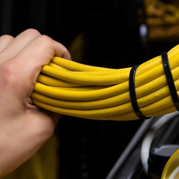 Trytytki opaski zaciskowe do kabli 3 rozmiary po 100 szt. plastikowe czarne