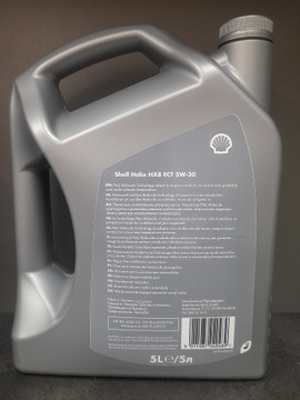 Масло Shell Helix HX8 ECT 5W-30 5л + фильтр OE640/1
