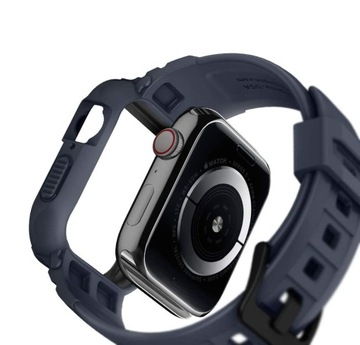 SPIGEN Прочный чехол с ремешком для Apple Watch 4/5/6/7/8/9/SE 45/44мм