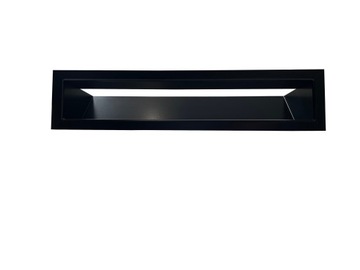 Решетки каминные LUFT 90х800 ЧЕРНЫЕ 9х80 см