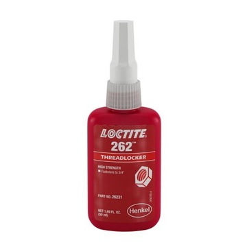 Loctite 262 - czerwony klej do gwintów mocny 50ml niska lepkość