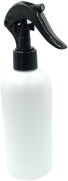 Butelka z rozpylaczem spray HDPE 250 ml biały DEER PET