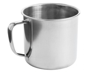 Kubek stalowy, turystyczny, 350ml