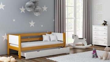 Łóżko Młodzieżowe WRÓBEL-F1 190x80 Dla Dziecka