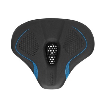 Uniwersalne siodełko rowerowe wymienne siodełko ergonomiczne Shock Blue Lin