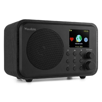 Radio internetowe Audizio Vicenza WIFI / DAB+ / FM / Akumulator Czarne (U)