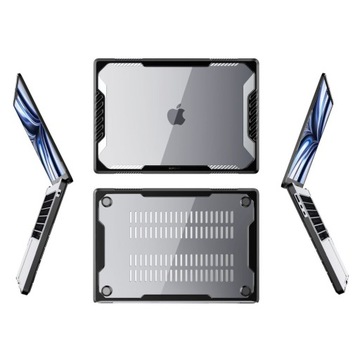Чехол APPLE MACBOOK AIR 15.3 2023 Supcase Unicorn Beetle черный