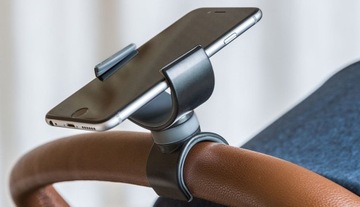 REGULOWANY UCHWYT ABC DESIGN DO TELEFONU NA WÓZEK GŁĘBOKI SPACERÓWKĘ ROWER
