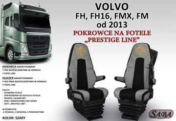 Чехлы на сиденья PRESTIGE LINE VOLVO FH4 С 2013 г.в.