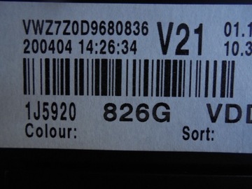 VW Golf 4 iv счетчик бензина 1J5920826G