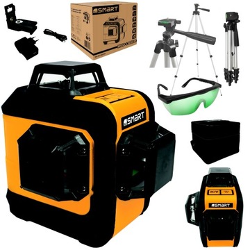 SMART LASER KRZYŻOWY 360 SM-06-03030G ZIELONY STAT