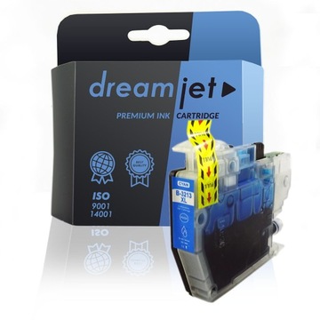 Tusz cyan do Brother LC3213 XL DCPJ774DW J772DW