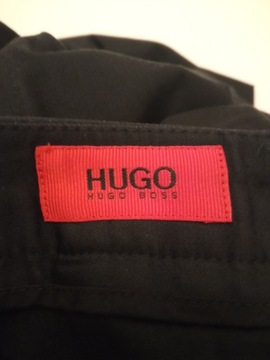 Hugo Boss męskie spodnie czarne r 188-108/98 pas 88cm