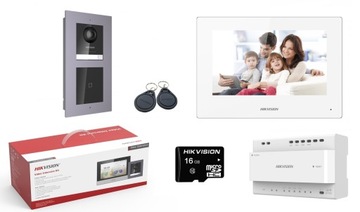 ZESTAW WIDEO IP 7 HIKVISION DS-KIS702P-W-KD-M