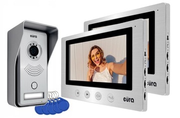 WIDEODOMOFON VIDEODOMOFON BRELOKI 2 MONITORY LCD 7'