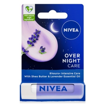 NIVEA Overnight Care pielęgnująca pomadka do ust