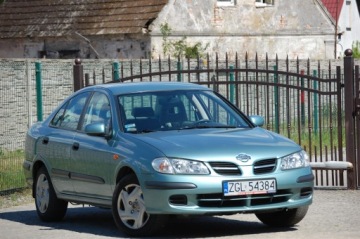 Nissan Almera II Sedan 1.5 90KM 2001 Nissan Almera Salon PL 1WŁ. Unikat Piękna Klima Sprawna El.Szyby Centralny, zdjęcie 2