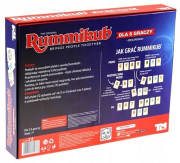 Настольная игра Руммикуб XP - издание для 6 игроков