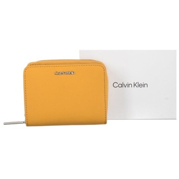 Damski Portfel Calvin Klein Must K60K607432 Żółty