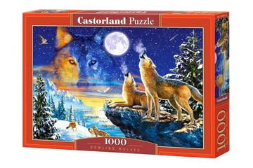 Puzzle 1000 el. C-103317-2 Howling Wolves