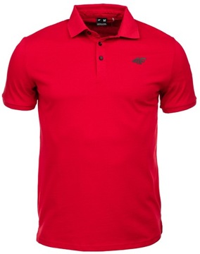 4F футболка поло мужская спортивная хлопок роз.XL