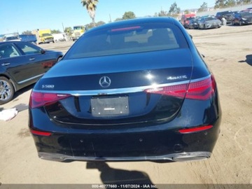 Mercedes 2021 Mercedes-Benz Klasa S 580 4Matic 2021 4.0l 4.0 Benzyna 496KM, zdjęcie 4