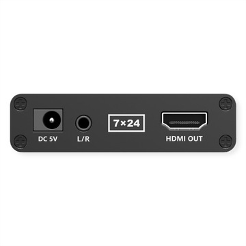 VALUE KVM-удлинитель через кат. 6/6A, HDMI, макс. 70 м