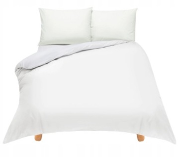 Komplet Pościeli BIAŁA GŁADKA MIKROFIBRA 240X240CM