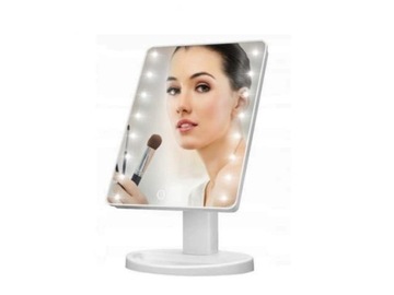 КОСМЕТИЧЕСКОЕ ЗЕРКАЛО ДЛЯ МАКИЯЖА СО СВЕТОДИОДНОЙ ПОДСВЕТКОЙ, БЕСПРОВОДНАЯ НАСТРОЙКА