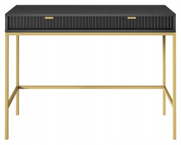 Nova белый туалетный столик с ящиками для гостиной, спальни, RIBBED