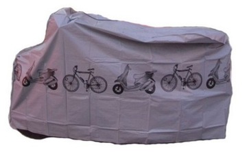 БОЛЬШОЙ ПРОЧНЫЙ ОТКИДНОЙ ЧЕХОЛ ДЛЯ ВЕЛОСИПЕДА, СКУТЕРА, МОТОРА, ПРОЧНЫЙ 200x110см XXL