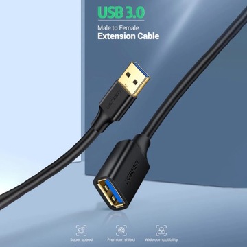 USB 3.0 A-A M-F AM-AF Удлинительный кабель USB 3.1 1 м