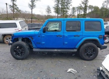 Jeep 2022 Jeep Wrangler 2022, 2.0L, 4x4, UNLIMITED SAHARA ALTITUDE, od ubezpieczalni, zdjęcie 3