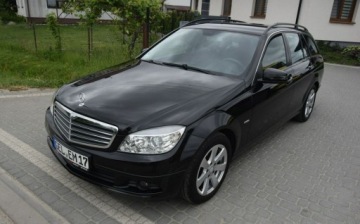 Mercedes Klasa C W204 Kombi T204 1.6 180 K BlueEFFICIENCY 156KM 2009 Mercedes-Benz Klasa C 1.6B Kompresor Automat PDC Tempomat 2 KPL KOL Sprowa, zdjęcie 6