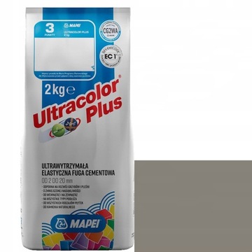 MAPEI Fuga Ultracolor Plus 113 SZARY 2kg