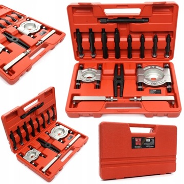 ZESTAW ŚCIĄGACZY DO ŁOŻYSK KÓŁ ZĘBATYCH PRZEKŁADNIE 14 ELEMENTÓW W WALIZCE