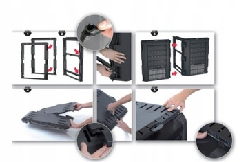 Компостер Prosperplast Compogreen IKSM800C 800 л, черный
