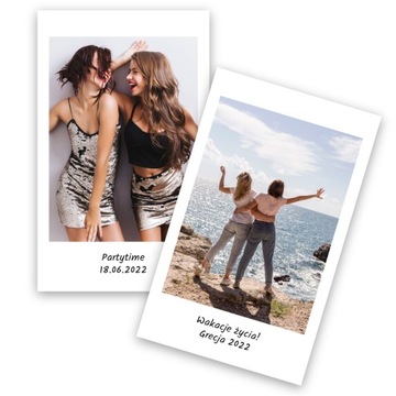 Odbitki ZDJĘCIA Retro jak z Polaroid 40 sztuk