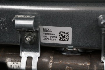 BMW 5 F10 F11 DESKA ROZDĚLOVAČE KOKPIT AIRBAG PÁSY 9166657