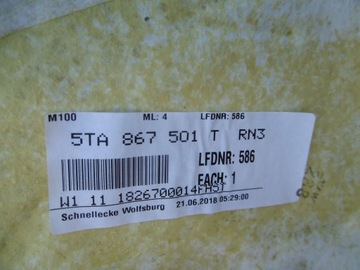 PODSUFITKA SOLAR PANORAMA VW TOURAN II 15->