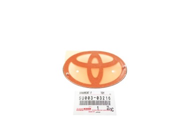 TOYOTA GT86 2012- ZNAK ZNAKY LOGO NÁRAZNÍKU