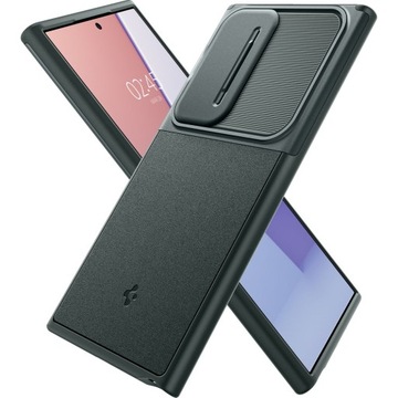 Чехол для Galaxy S24 Ultra, Spigen Optik Armor, чехол, с крышкой объектива