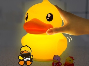 LED DUCK RGB НОЧНИК ДЛЯ ДЕТЕЙ, USB TOUCH