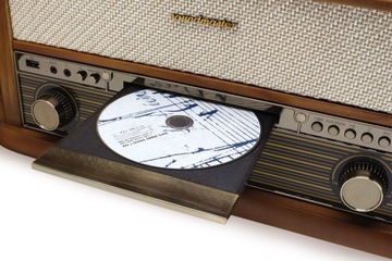 РАДИО CD Soundmaster NR546BE проигрыватель проигрывателей коричневый